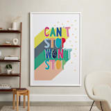 "Can't Stop" - Art Print in Candy by Katy Clemmans - In a Room