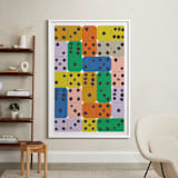 "Fun & Games I" - Art Print in Multi by Ampersand Design Studio - In a Room