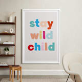 "My type I" - Art Print in Beige by Creo Study - In a Room