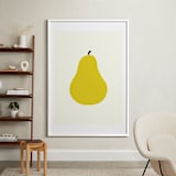 "Heirloom Pear" - Art Print in Danjou by Alexandra Stafford - In a Room