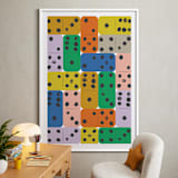 "Fun & Games I" - Art Print in Multi by Ampersand Design Studio - In a Room
