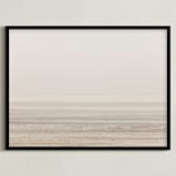 "Patagonian Winter" - Art Print in Patagonian White by Daniel Fox - Framed