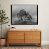 "in the rain" - Art Print in Stormy by Crystal Lynn Collins - In a Room