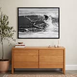 "No More Waiting" - Art Print in Black & White by Carole Crohan - CaroleeXpressions - In a Room