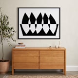 "Growth" - Art Print in Black and White by Katherine Moynagh - In a Room