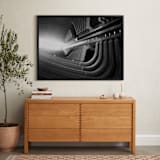 "Belly of the Beast" - Art Print in Rib Black by Jeff Preuss - In a Room