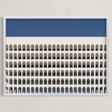 "Do not stop the clock" - Art Print in Beige by Massimiliano Massimo Borelli - Framed