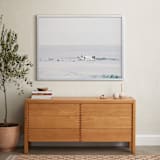 "Come On Baby Kick Them Daisies" - Art Print in Surfing Blues by Summer Strauch - In a Room