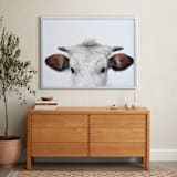 "Wee Staredown" - Art Print in Farm by Amy Carroll - In a Room