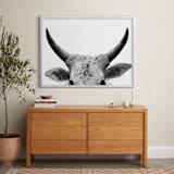 "Jane Gallagher" - Art Print in Slate by Amy Carroll - In a Room