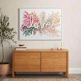 "Love" - Art Print in Blush by Kelly Ventura - In a Room