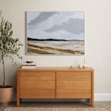 "US 90 To Valentine" - Art Print in Mist by Kati Ramer - In a Room