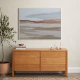 "Blushing Expanse" - Art Print in Expanse by Kati Ramer - In a Room