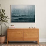 "Snows of Pend Oreille" - Art Print in Night by Brian Sostrom - In a Room