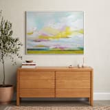 "Land of Plenty" - Art Print in Yellow by Emily Jeffords - In a Room