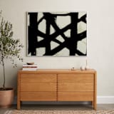 "Missed Connections" - Art Print in Black and White by Ilana Greenberg - In a Room