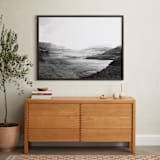 "Stormy Bay" - Art Print in Midnight by Bethan - In a Room
