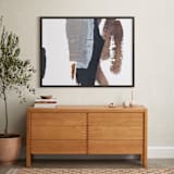 "A Trail to Follow" - Art Print in Obsidian by Jennifer Daily - In a Room