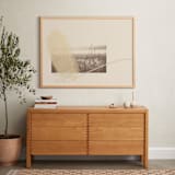 "Field" - Art Print in Ecru by Morgan Kendall - In a Room