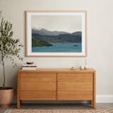 "Landscape 1" - Art Print in Ocean Blue by lulu and isabelle - In a Room