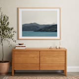 "Landscape 2" - Art Print in Ocean Blue by lulu and isabelle - In a Room