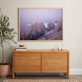 "A foggy day in Point Lobos" - Art Print in Foggy blue by NSMARK - In a Room