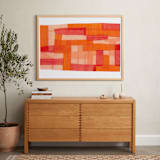 "Composite" - Art Print in Sienna by Kelly Nasuta - In a Room