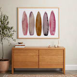 "board study (kilauea)" - Art Print in rose quartz by Kiana Lee - In a Room