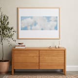 "Cumulus" - Art Print in White by Lynne Millar - In a Room