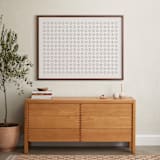 "Weaving 1" - Art Print in Sand by Yohaku Oshima - In a Room