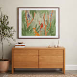 "Jungle Fun" - Art Print in White by Stevee Gomez - In a Room