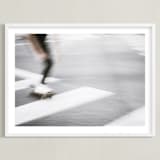 "Hollywood Skate" - Art Print in color by Kamala Nahas - Framed