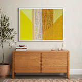 "Hues" - Art Print in Yellows by Jen Florentine - In a Room