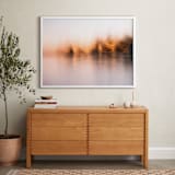 "Lake dreams" - Art Print in Warm Neutral by Jacquelyn Sloane Siklos - In a Room