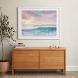 "SoCal Sorbet 4" - Art Print in Sunset by Kamala Nahas - In a Room