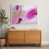"Flower10" - Art Print in soft pink by NSMARK - In a Room