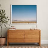 "Mono Lake" - Art Print in Lake Blue by Anna Western - In a Room