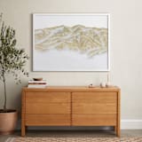 "Constance" - Art Print in Gold by Emily Magone - In a Room