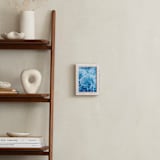 "Moving With Blues" - Art Print in Navy by Carole Crohan - CaroleeXpressions - In a Room