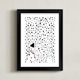 "Dalmatian Invasion" - Art Print in Spotted by Robin Ott - Framed