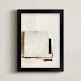 "You Should Know II" - Art Print in Sable by Jennifer Daily - Framed