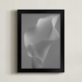 "Memory" - Art Print in Pearly Grey by MG Vander Elst - Framed