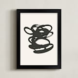 "Morning Meditation no. 2" - Art Print in shadow by Sara Hicks Malone - Framed