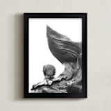 "Soar" - Art Print in Stone by Carrie ONeal - Framed