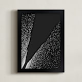 "Galaxy" - Art Print in Midnight by Lying on the grass - Framed