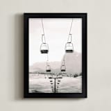 "Lift" - Art Print in Steel by Ellen Schlegelmilch - Framed
