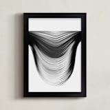 "Aligned" - Art Print in Onyx by Shannon Kohn - Framed