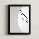 "Escape Routes #8" - Art Print in Antracite by Massimiliano Massimo Borelli - Framed