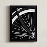 "Steel shapes 1" - Art Print in Velo by Eliane Lamb - Framed