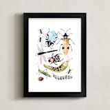 "Buggy" - Art Print in Brights by Alethea and Ruth - Framed